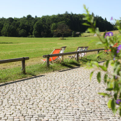 Tagesbar Gut Kerschlach Terrasse