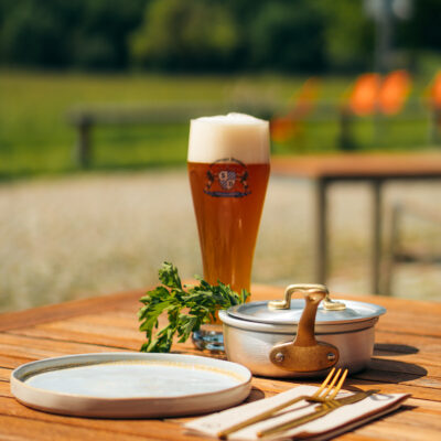 Weißwürste und Weißbier